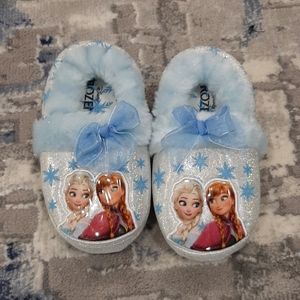 Kids Frozen Slippers 9-10